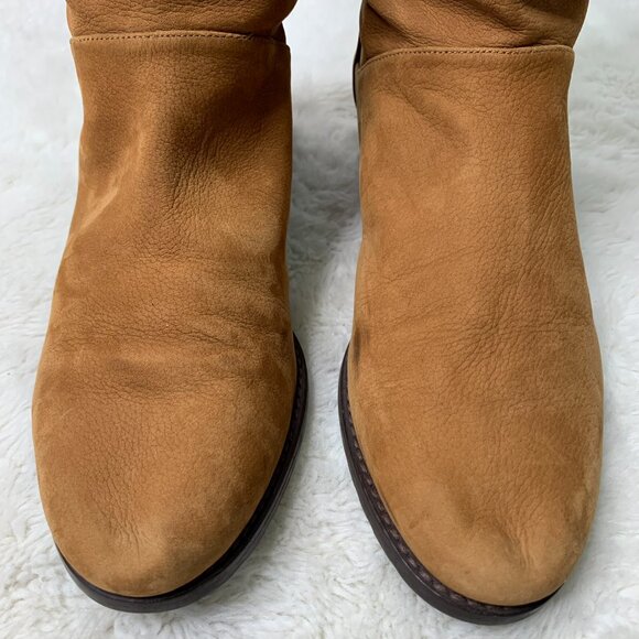Stuart Weitzman Women's Caramel Brown Dunkirk Over-The-Knee Boots Size 6 - Picture 7 of 12